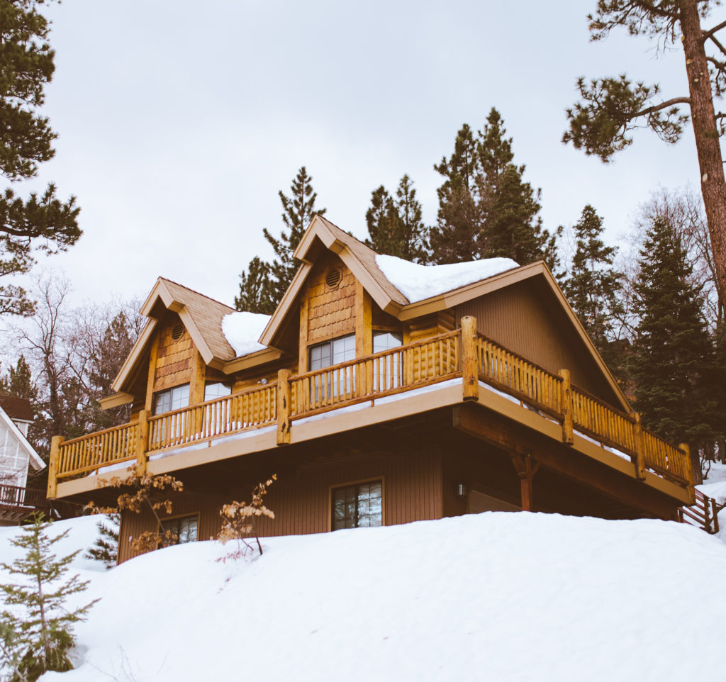 Chalet, maisons et villages verts